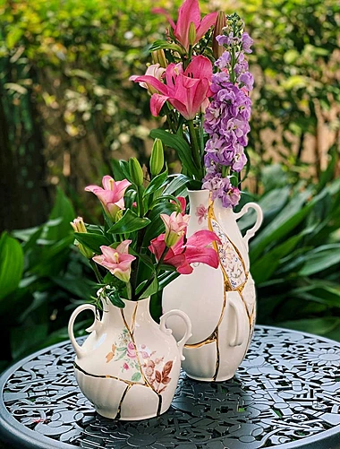 Ваза Kintsugi, 32 см