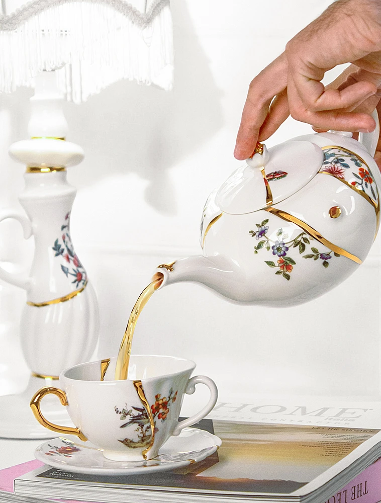 Заварочный чайник Kintsugi от Seletti