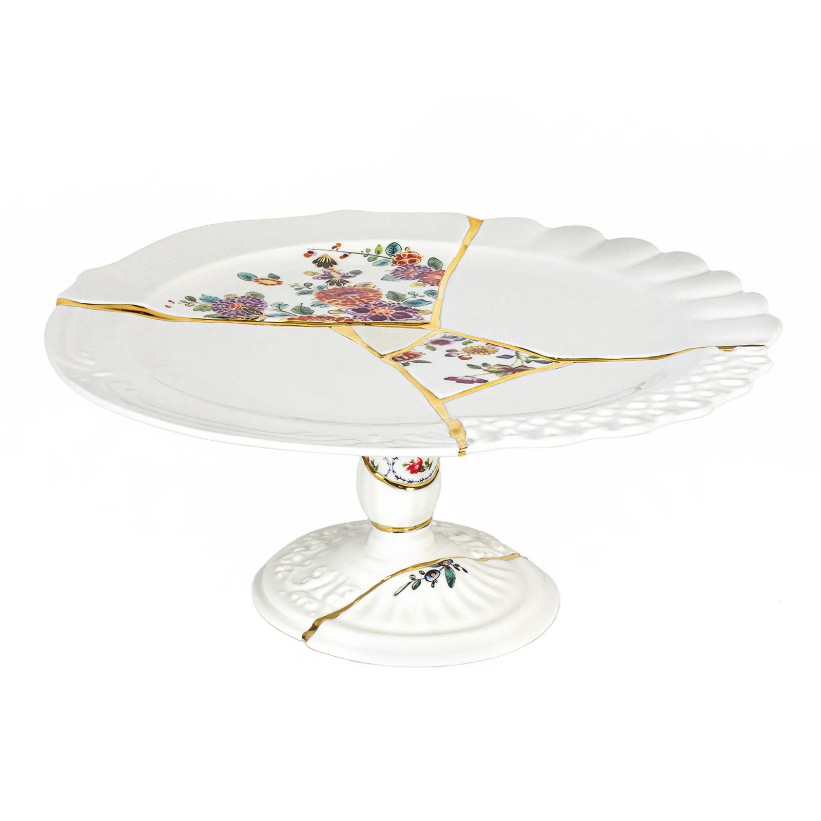 Тортовница на ножке Kintsugi, 36 см