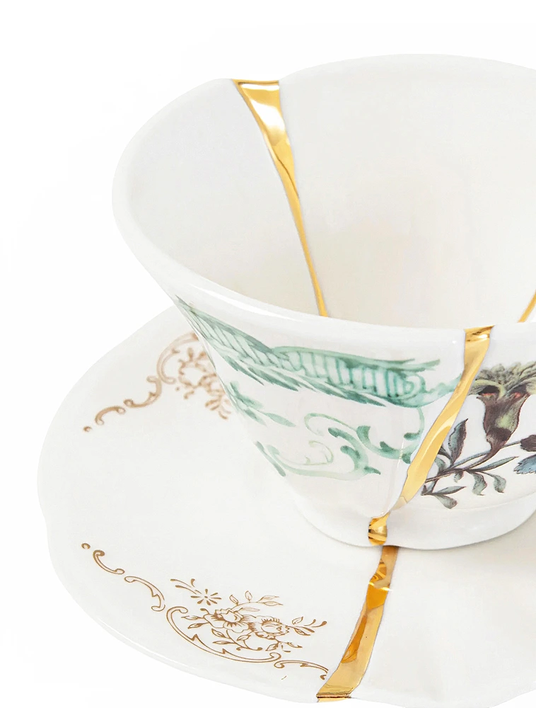 Чайная пара Kintsugi от Seletti