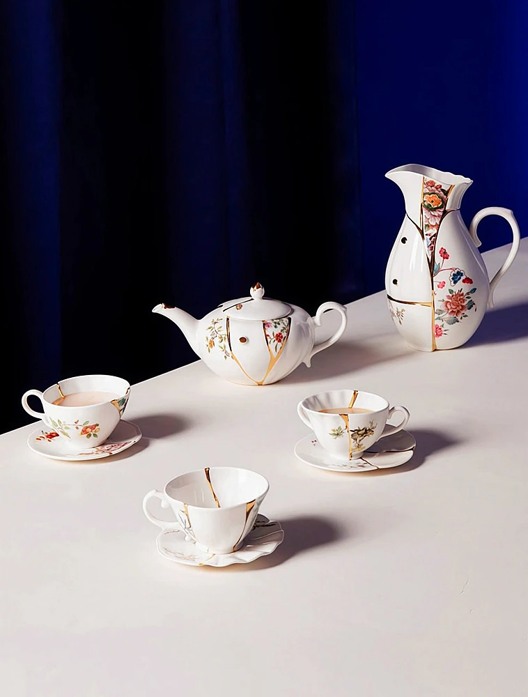 Чайная пара Kintsugi от Seletti