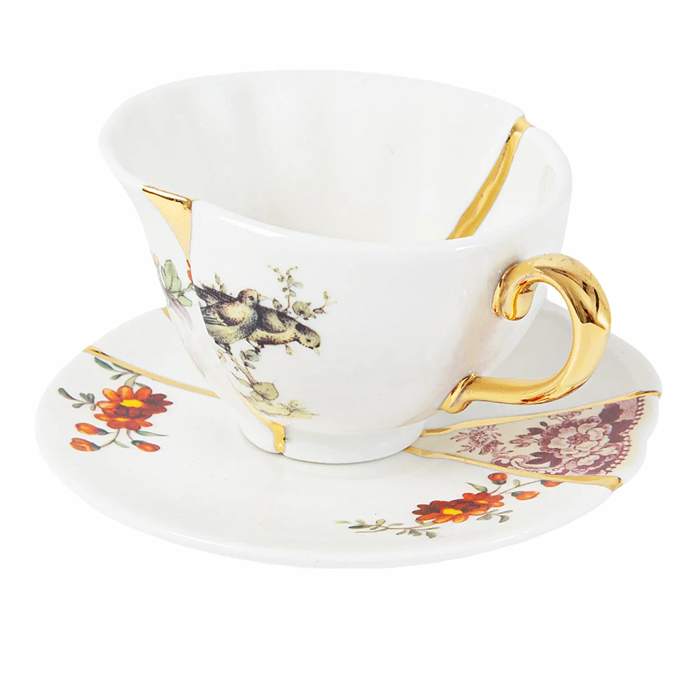 Чайная пара Kintsugi, 165 мл от Seletti