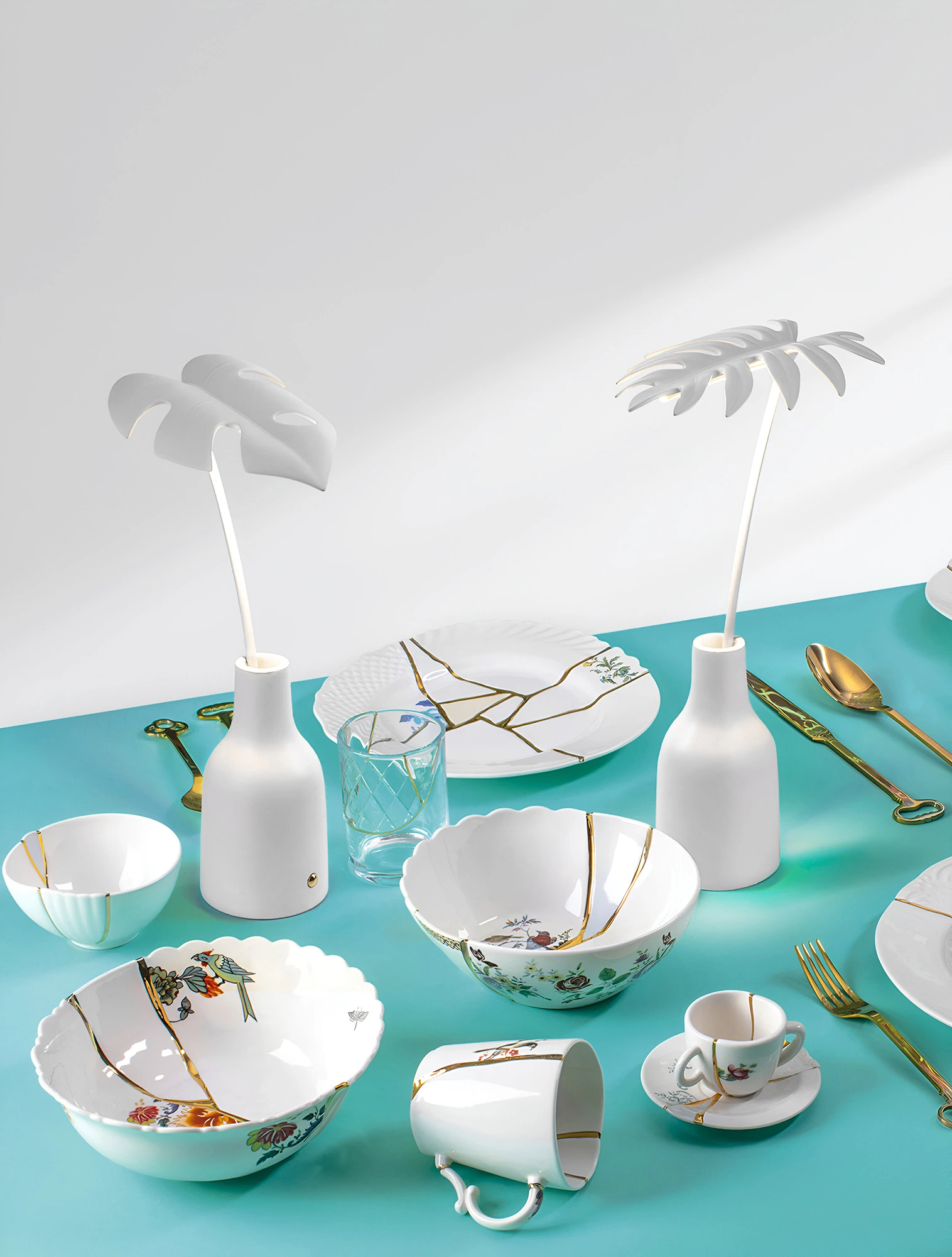 Настольная лампа Leaf Lamp, 51 см