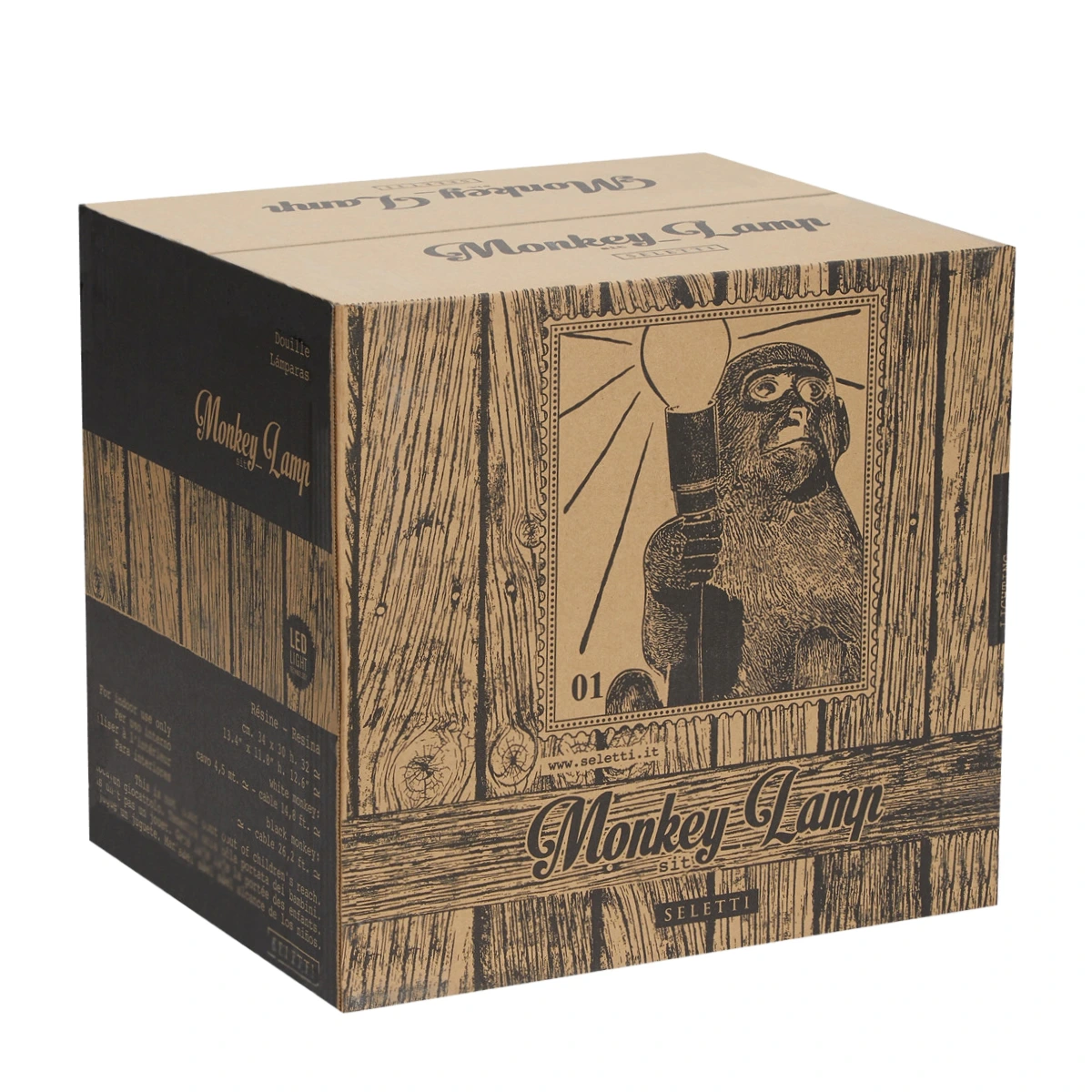 Настольная лампа Monkey Lamp, 32 см