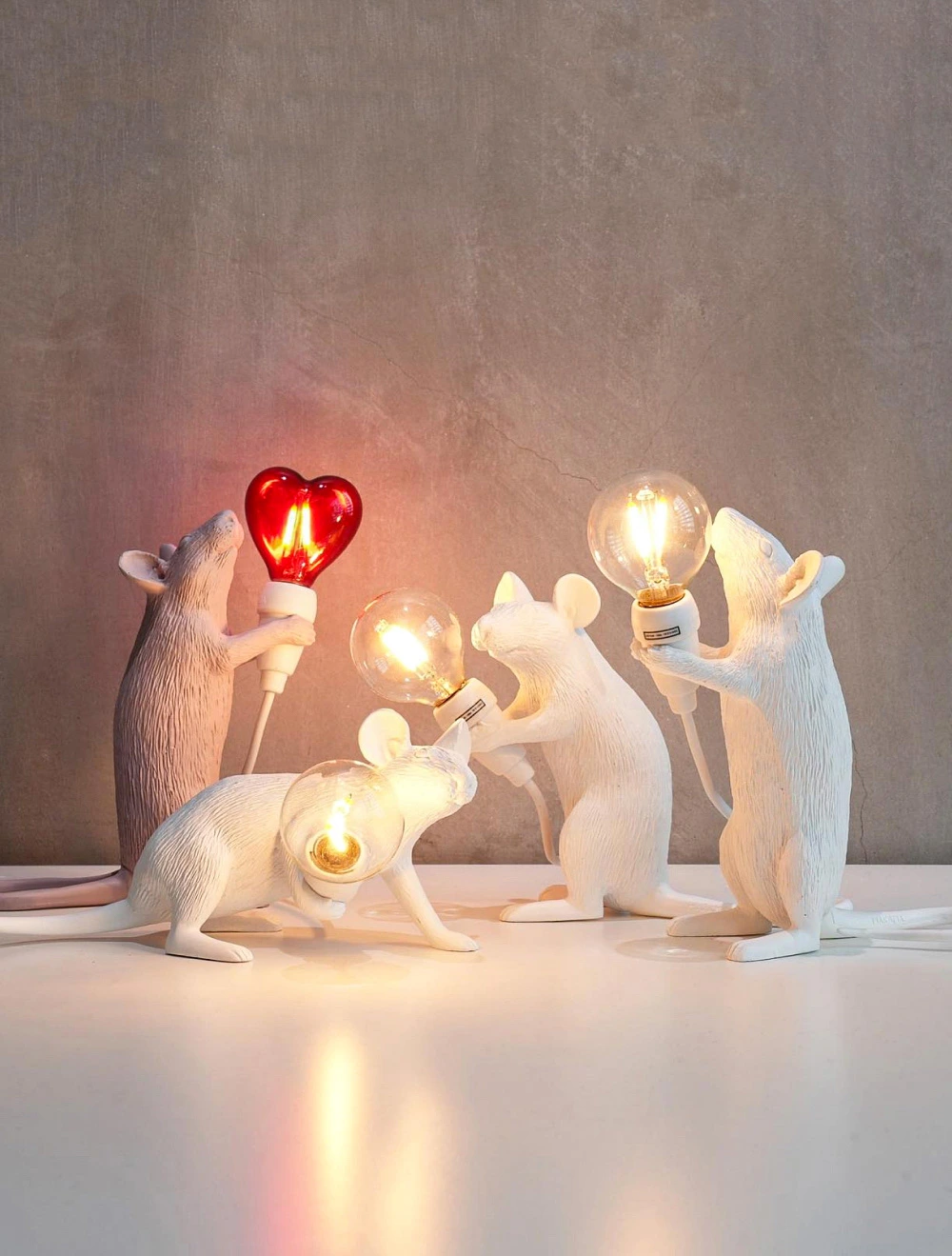 Настольная лампа Mouse Lamp, 14,5 см