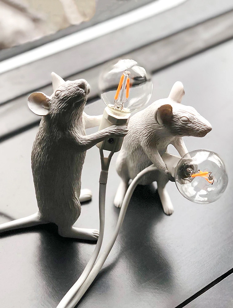 Настольная лампа Mouse Lamp, 14,5 см от Seletti
