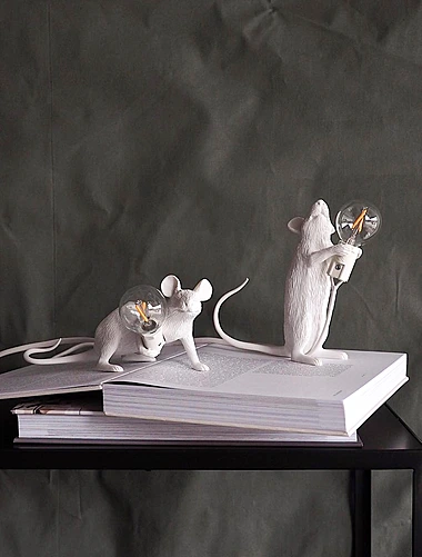 Настольная лампа Mouse Lamp, 8x21 см