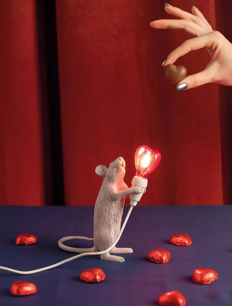 Настольная лампа Mouse Lamp, 14,5 см от Seletti