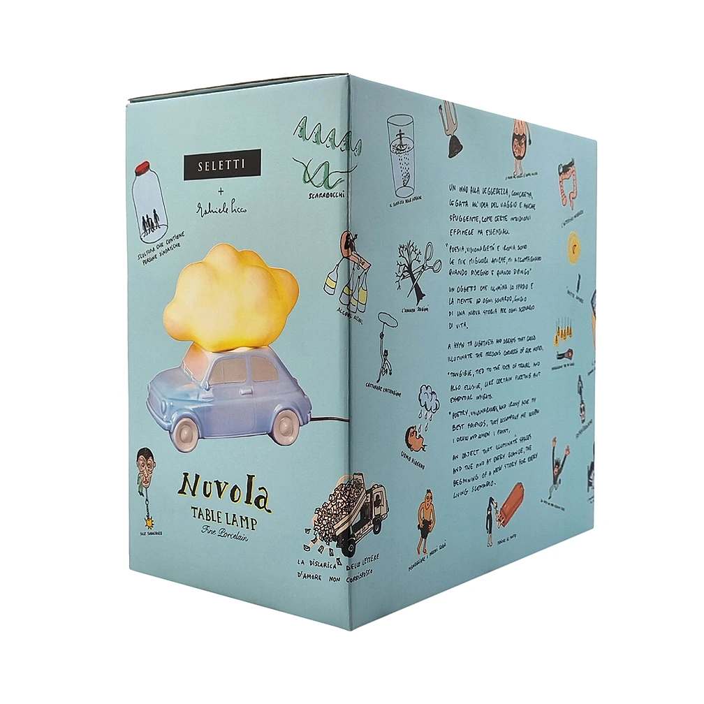 Настольная лампа Nuvola Lamp, 29 см от Seletti