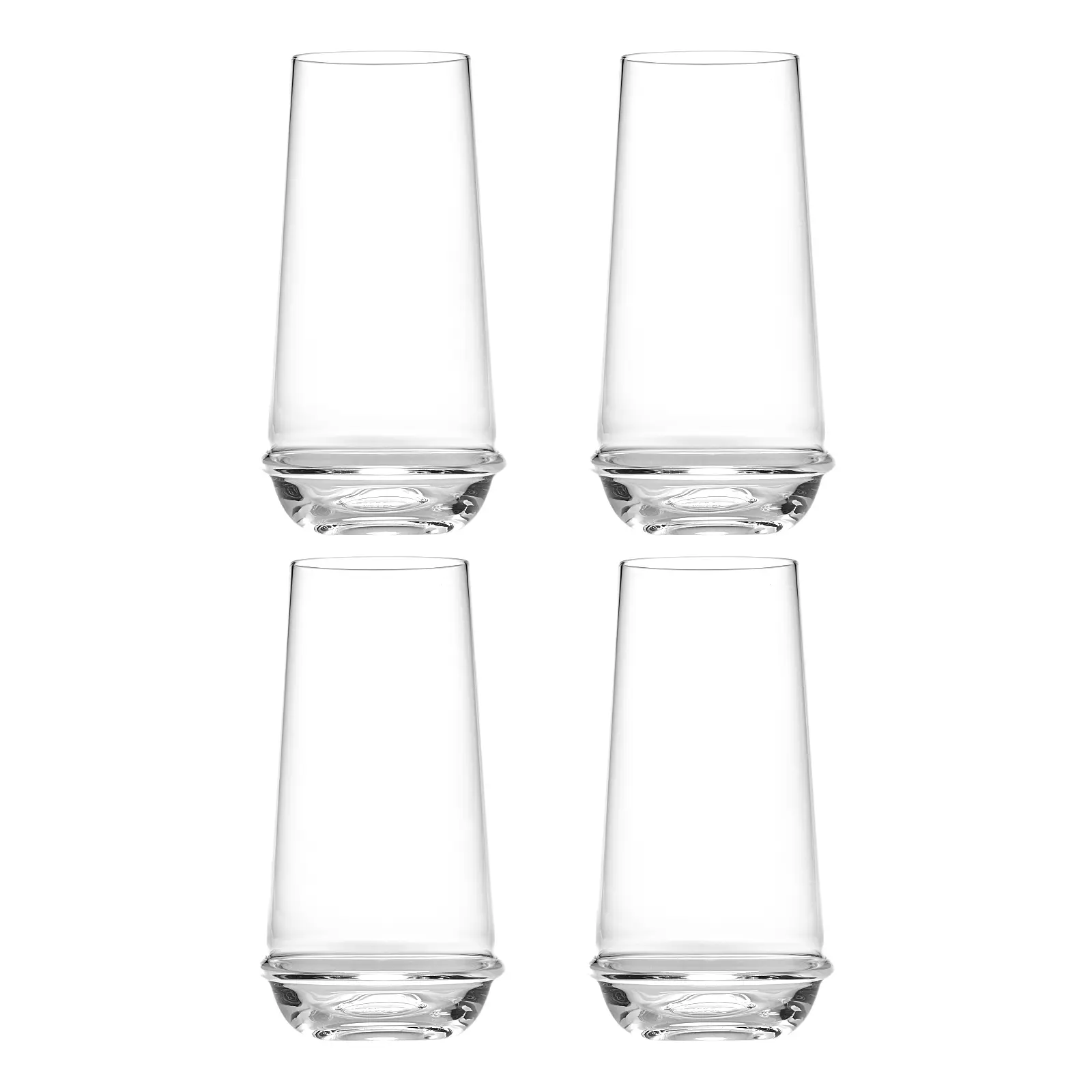 Набор из 4 стаканов для воды Dune, 710 мл
