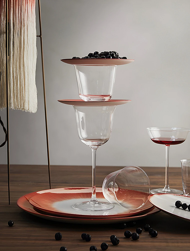 Набор из 4 стаканов для воды Grace, 200 мл от Serax