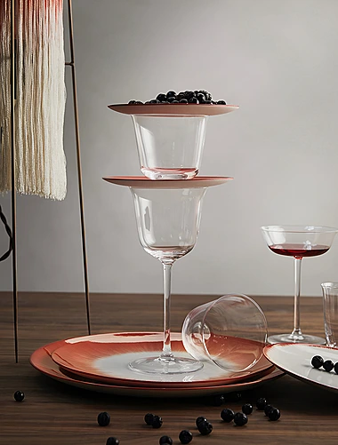 Набор из 4 стаканов для воды Grace, 200 мл