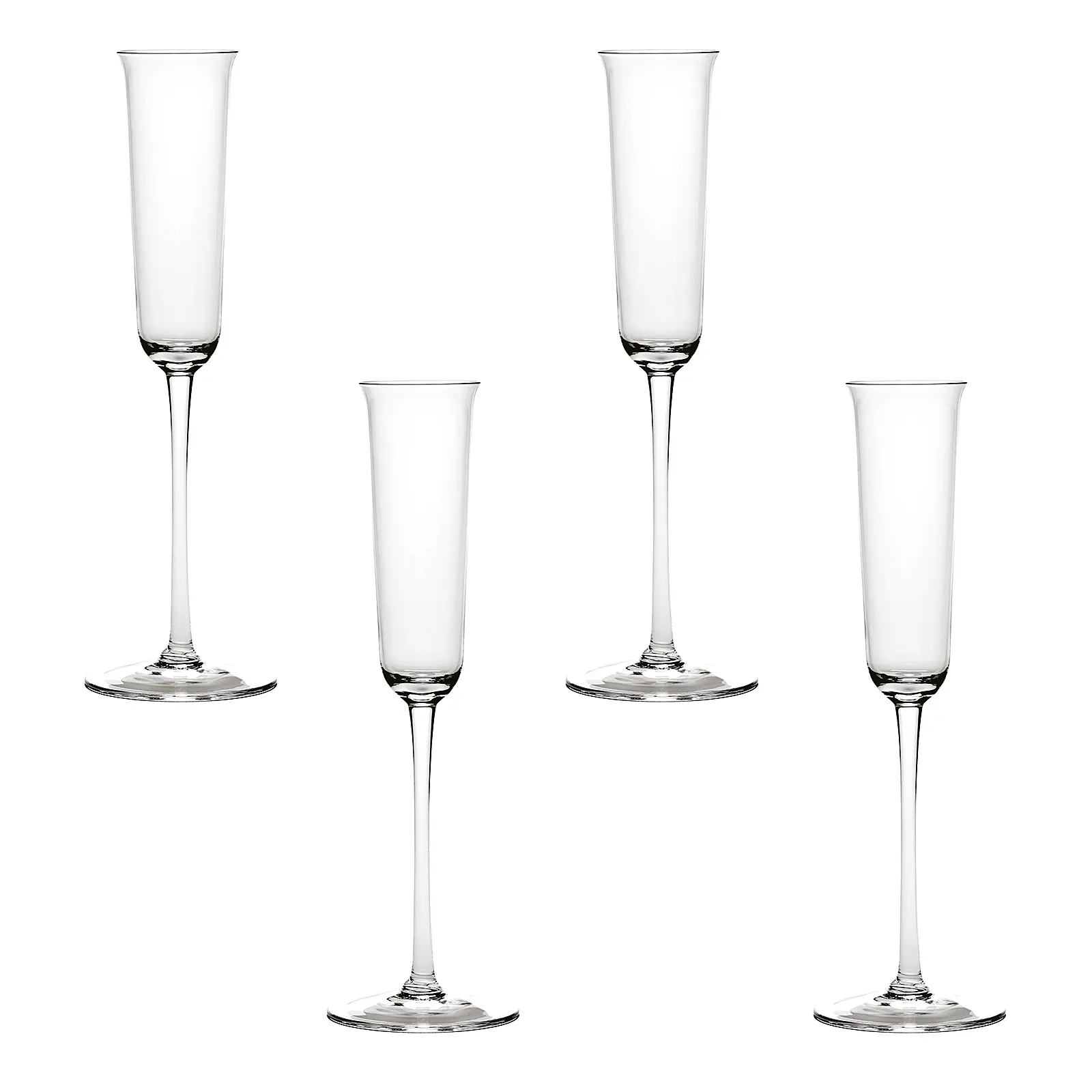 Набор из 4 бокалов для шампанского Grace, 100 мл
