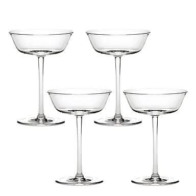 Набор из 4 бокалов для шампанского и мартини Grace, 150 мл