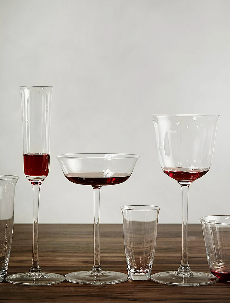 Набор из 4 бокалов для шампанского и мартини Grace, 150 мл от Serax