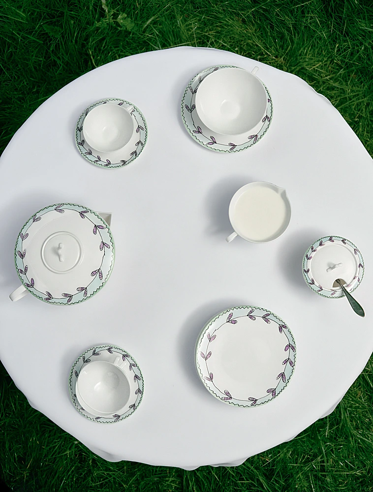 Чайная пара Midnight Flowers, 250 мл от Serax