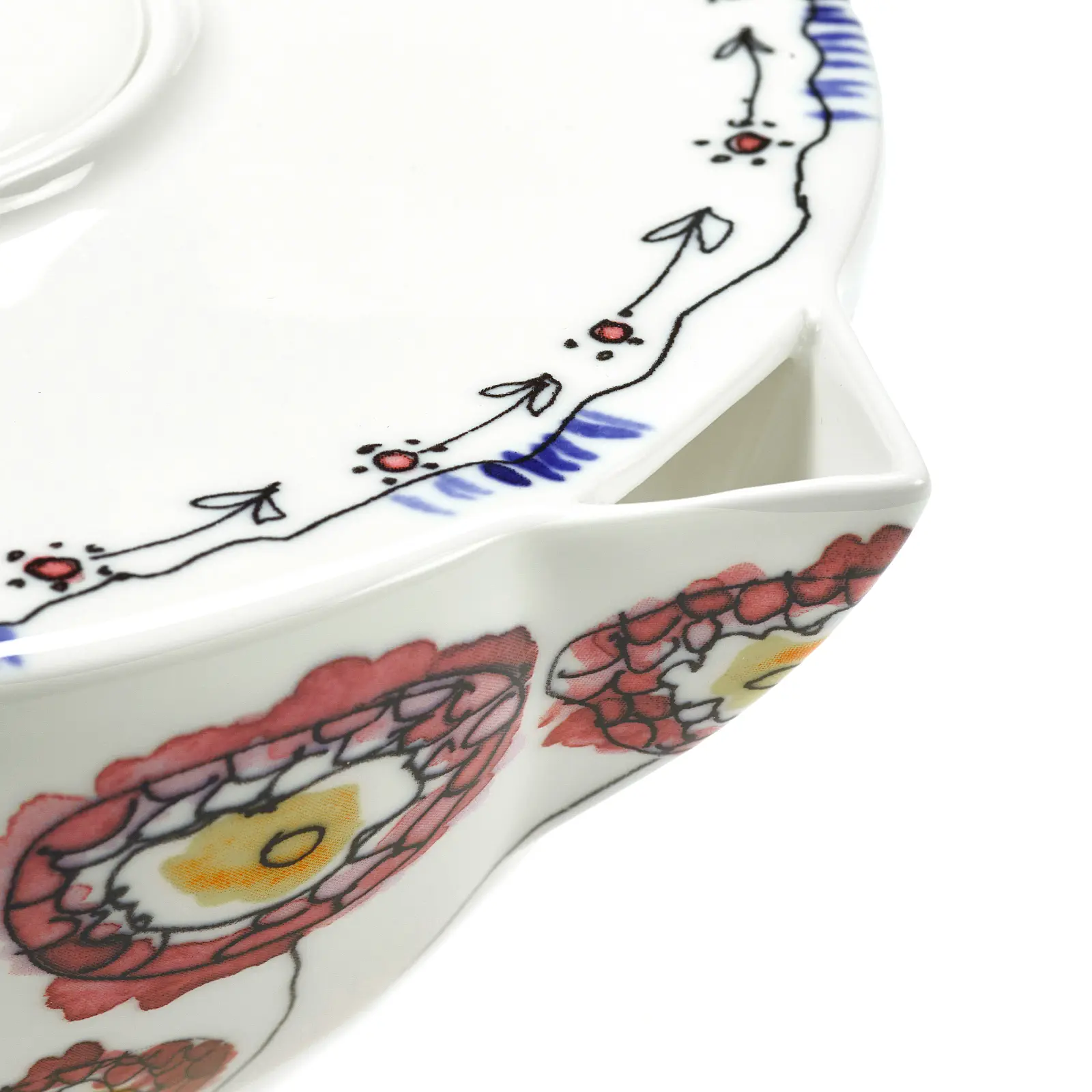 Заварочный чайник Midnight Flowers, 850 мл