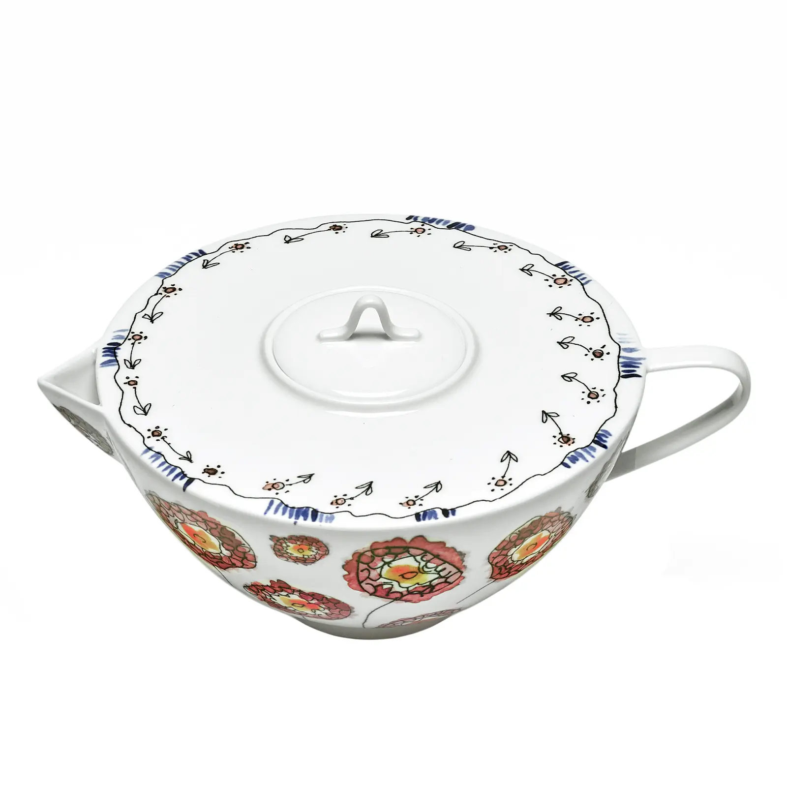 Заварочный чайник Midnight Flowers, 850 мл