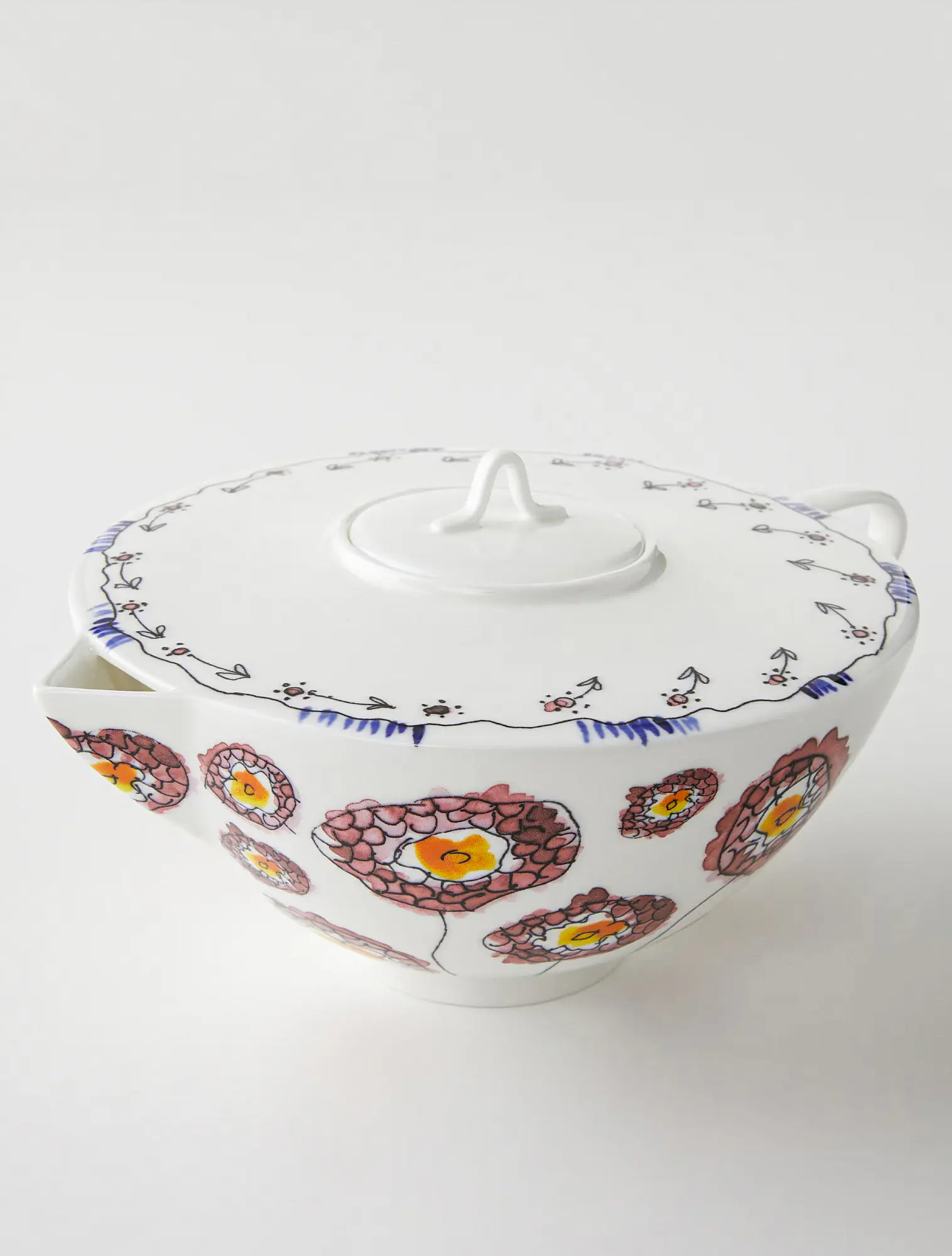 Заварочный чайник Midnight Flowers, 850 мл