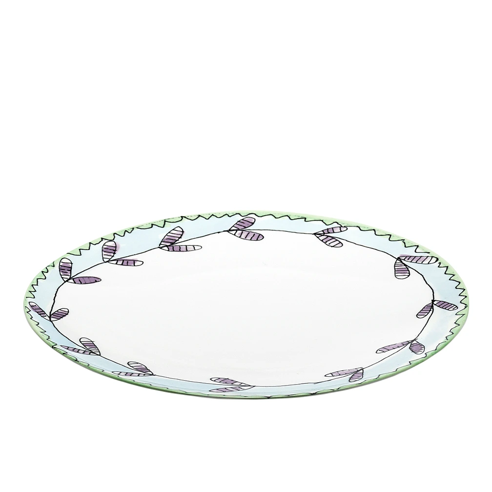 Обеденная тарелка Midnight Flowers, 28 см от Serax