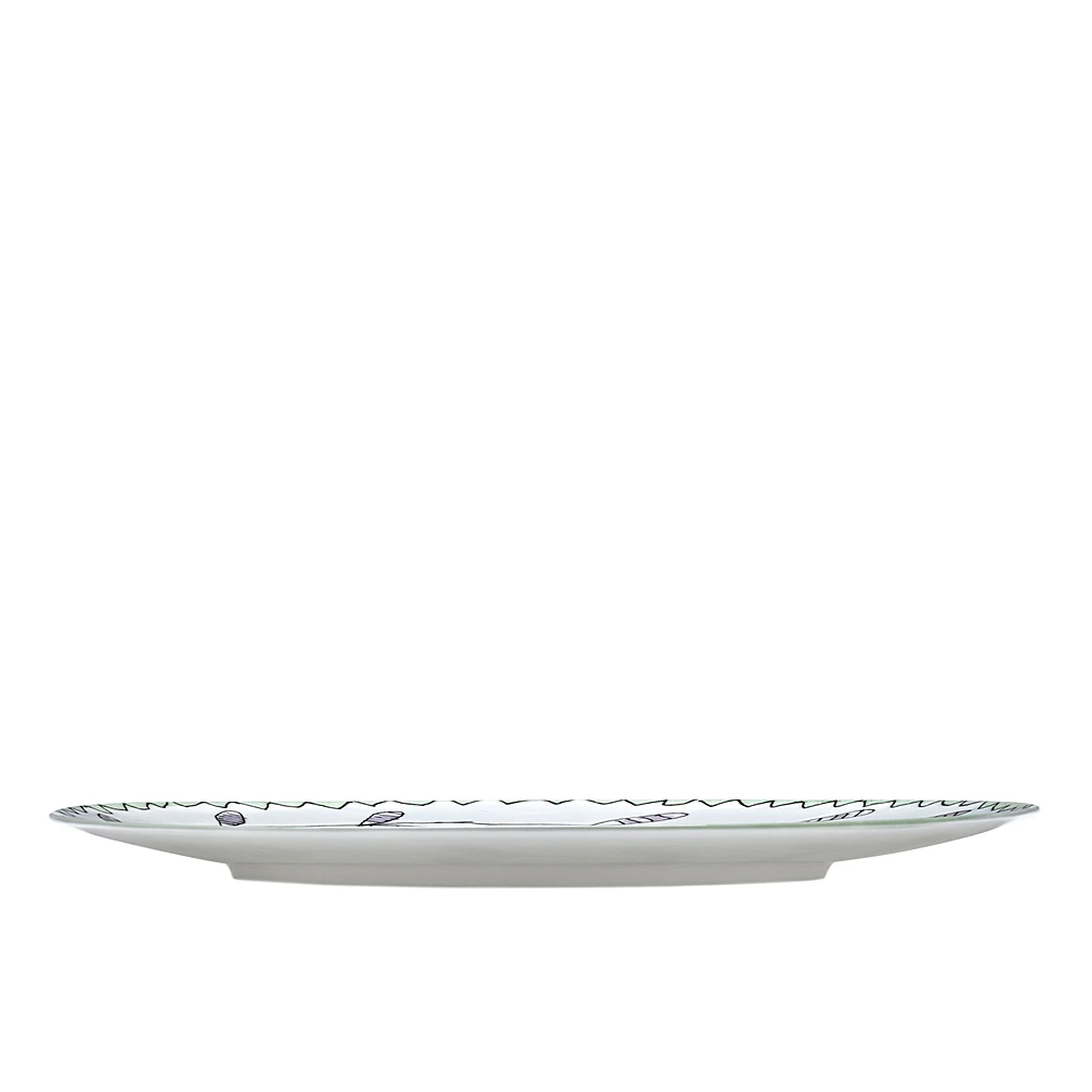 Обеденная тарелка Midnight Flowers, 28 см от Serax