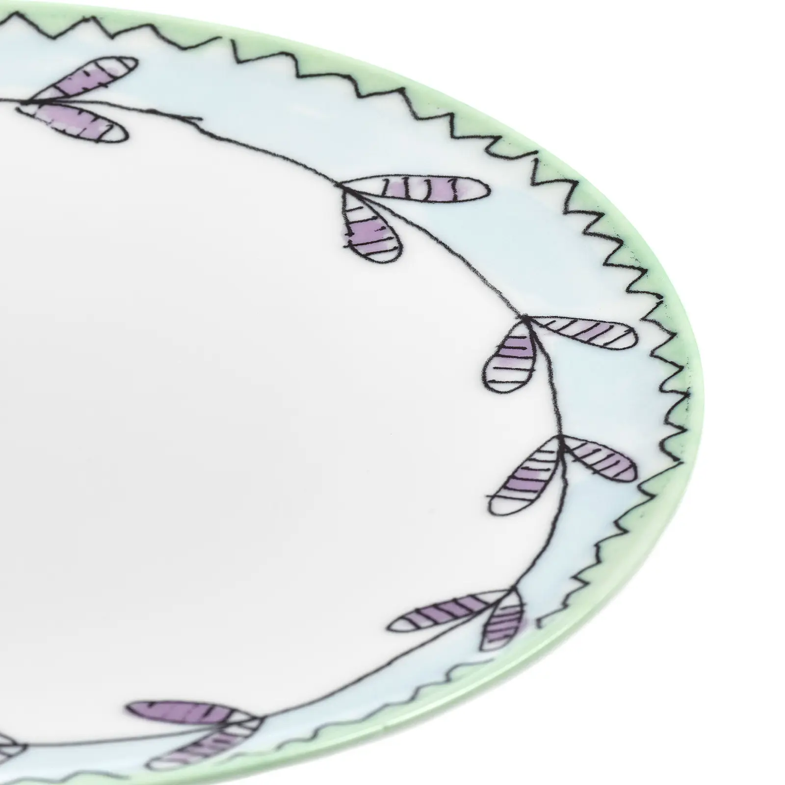 Обеденная тарелка Midnight Flowers, 28 см