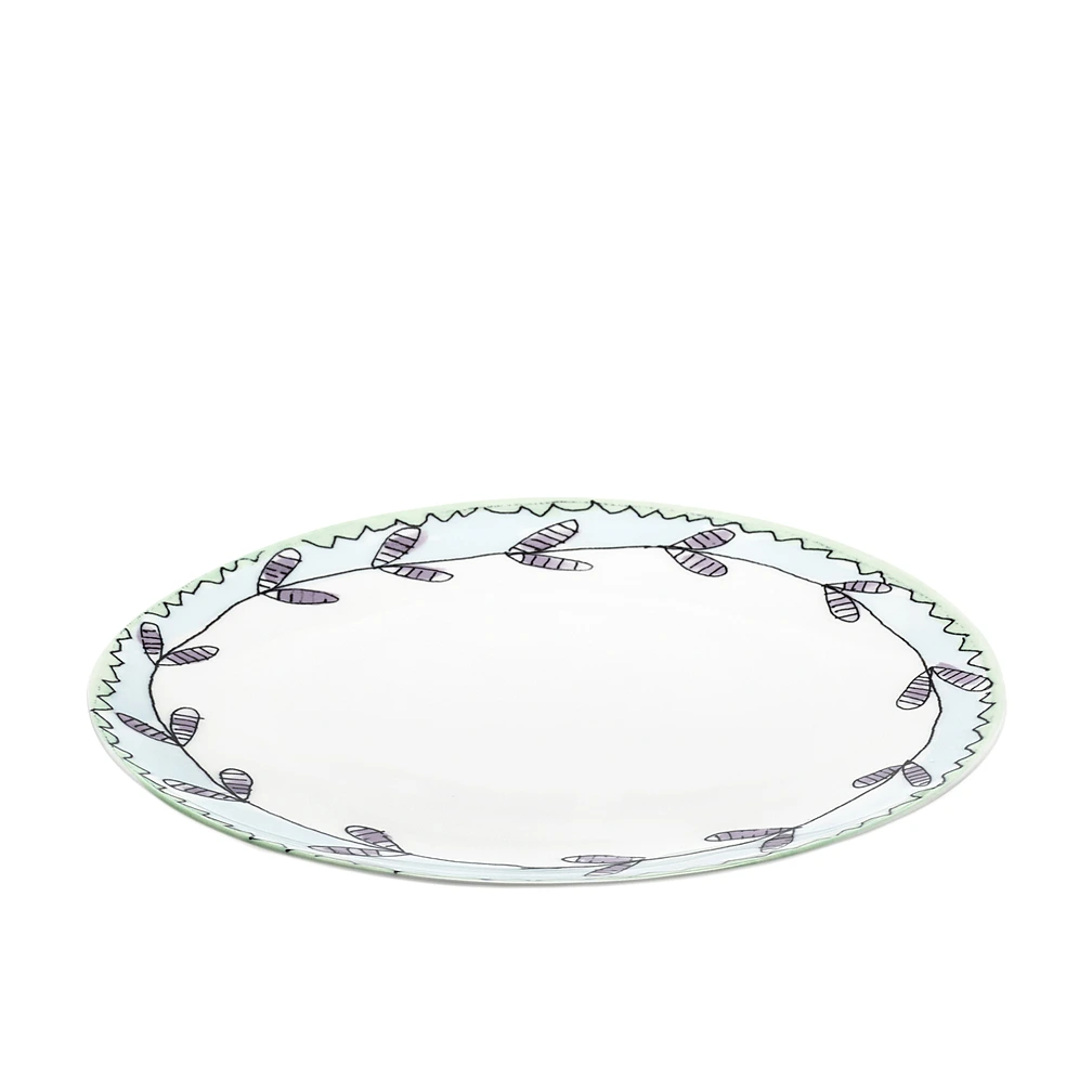 Закусочная тарелка Midnight Flowers, 24 см от Serax