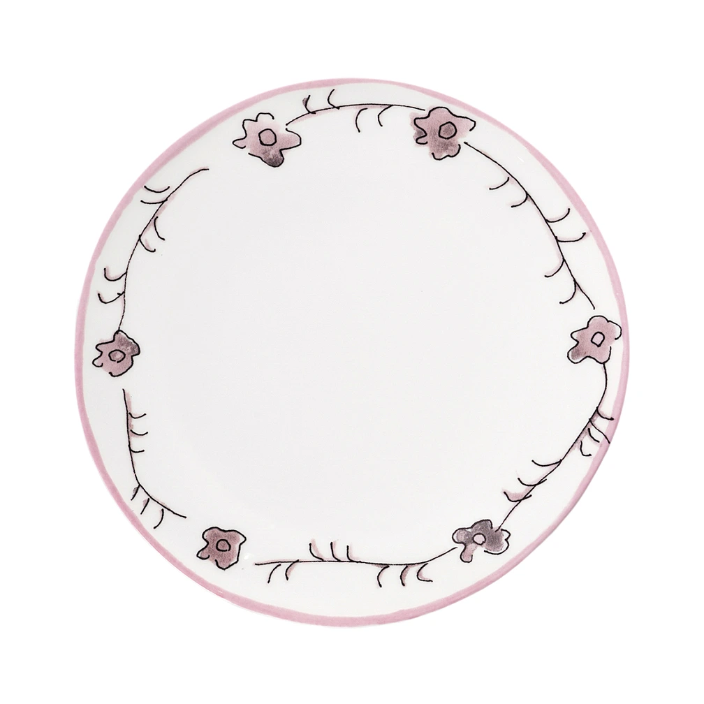 Пирожковая тарелка Midnight Flowers, 16 см от Serax