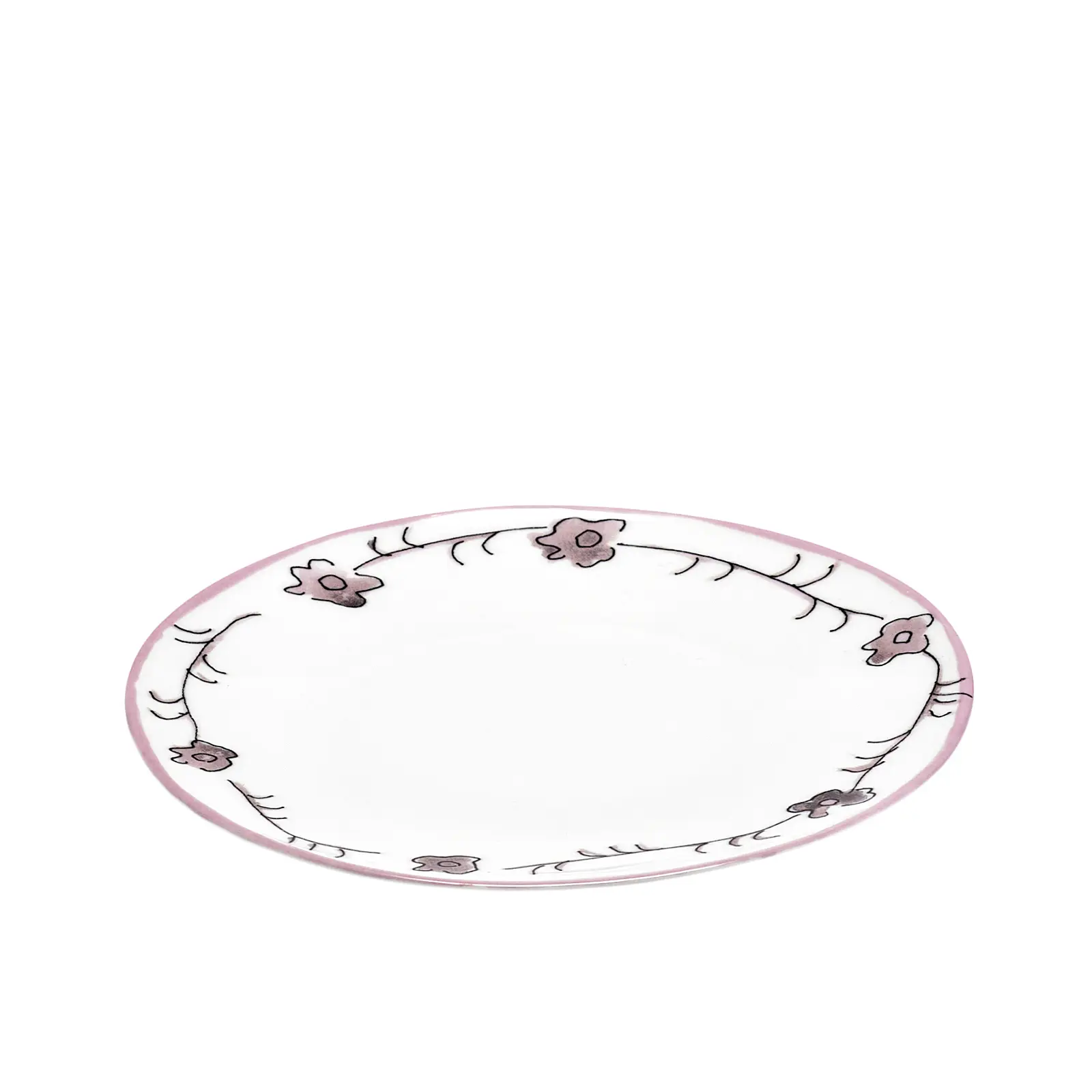 Пирожковая тарелка Midnight Flowers, 16 см