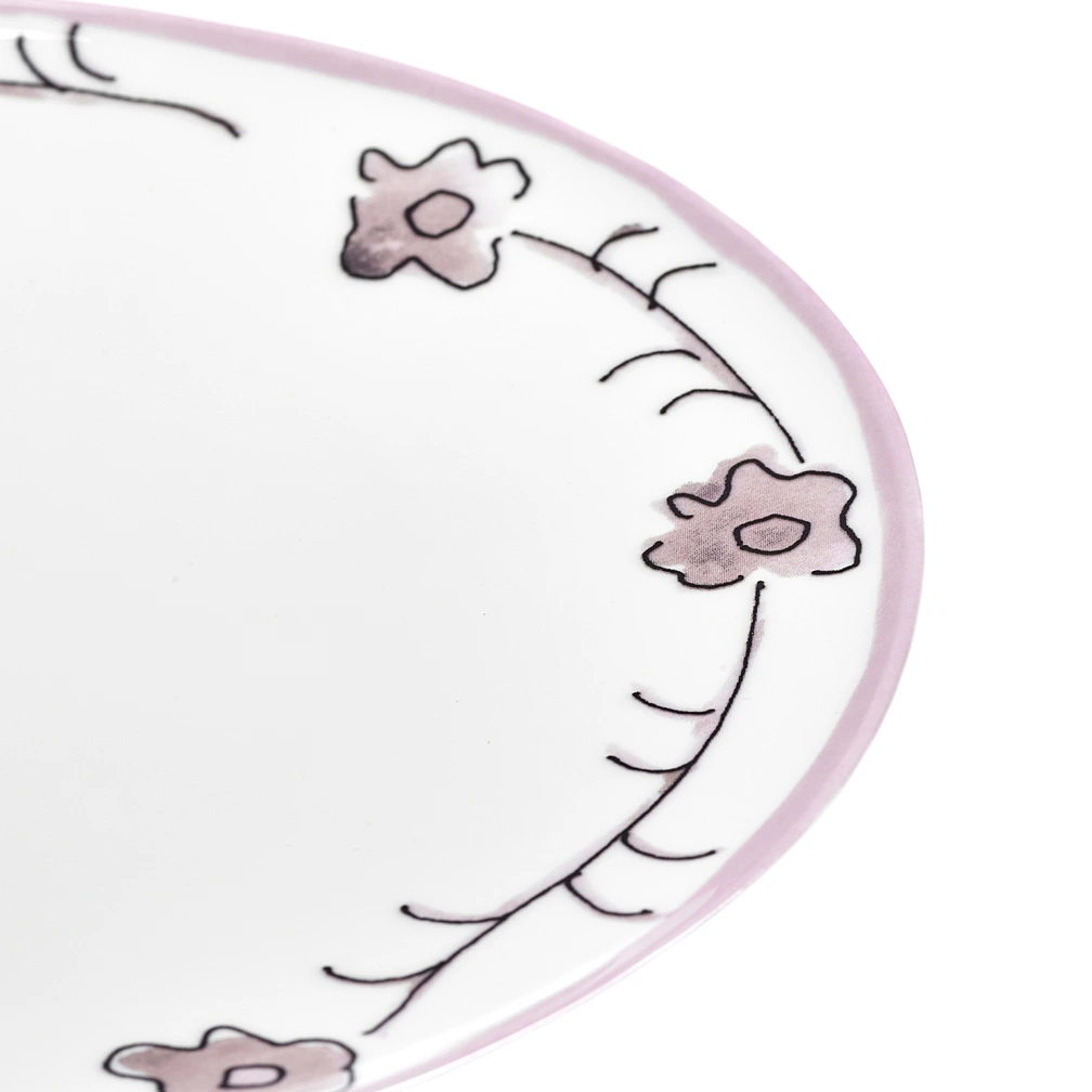 Пирожковая тарелка Midnight Flowers, 16 см от Serax
