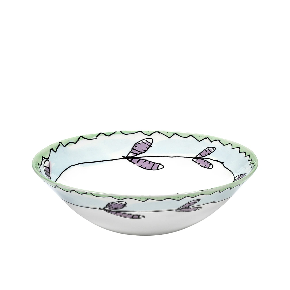 Сервировочный салатник Midnight Flowers, 18 см от Serax