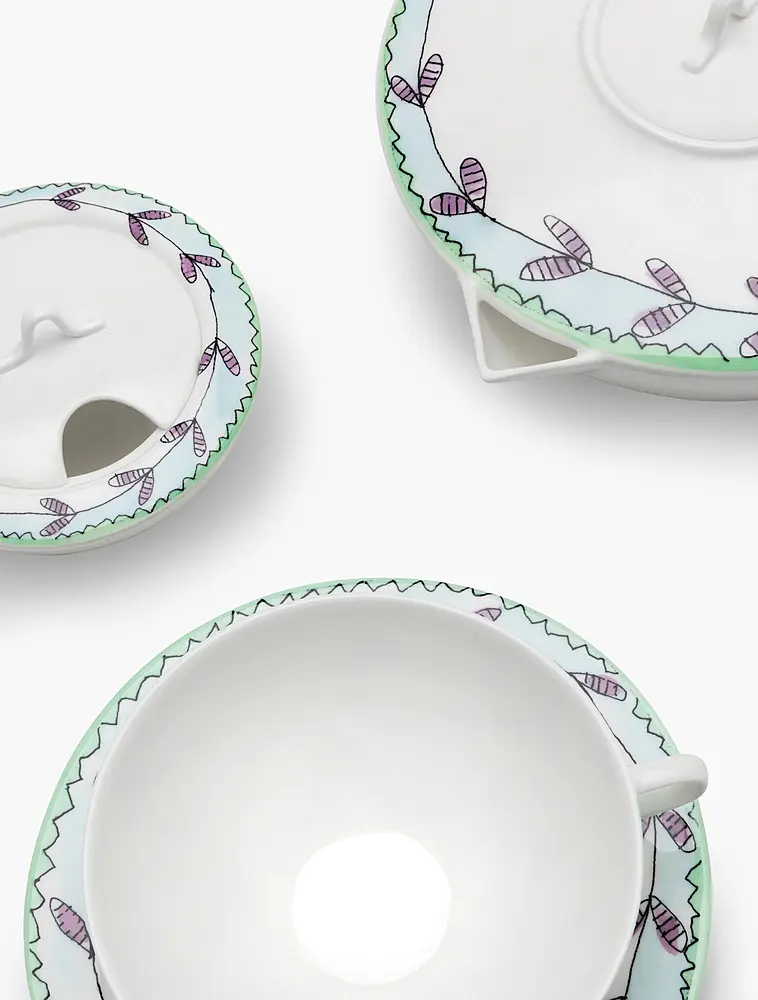 Сахарница Midnight Flowers, 190 мл от Serax