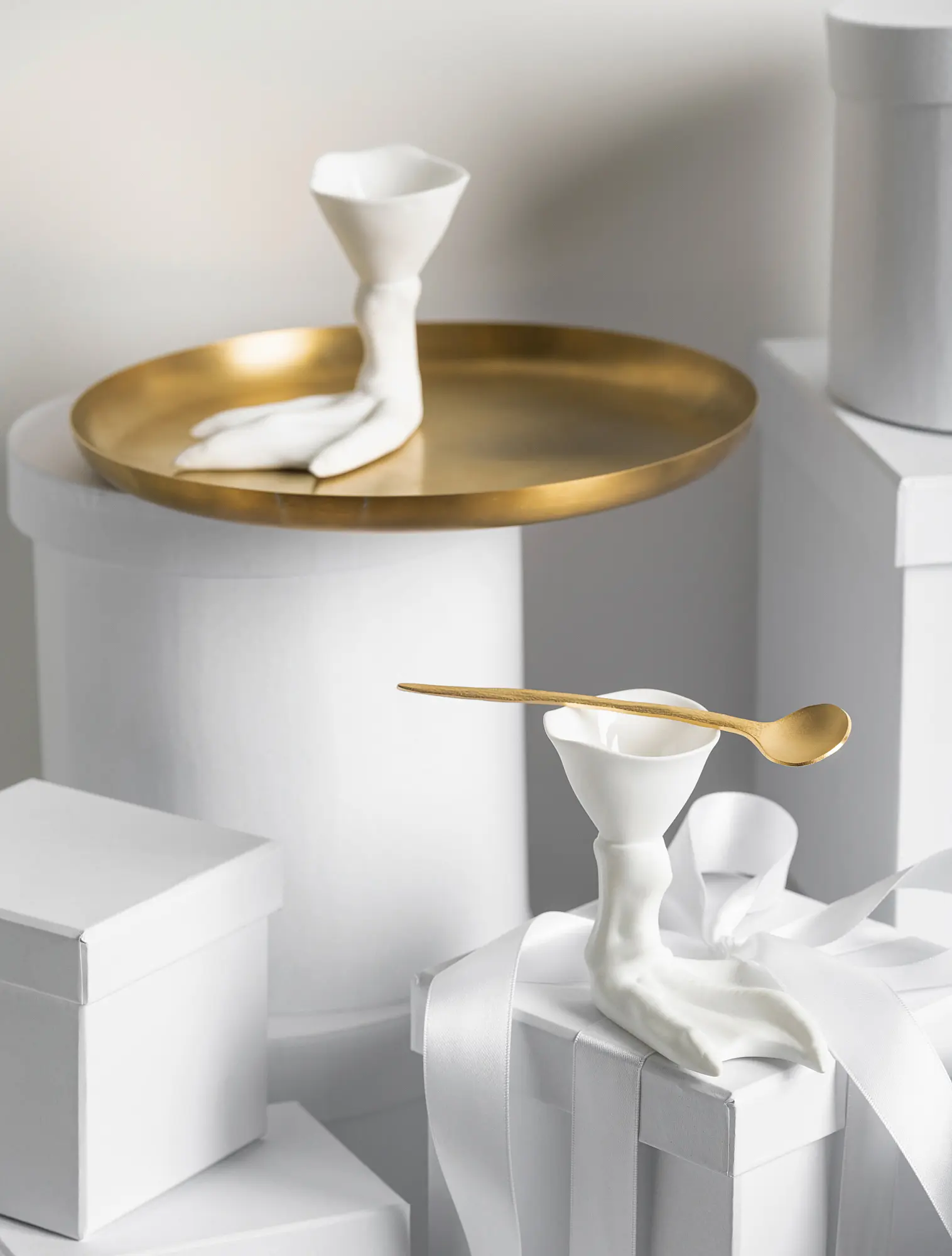 Набор из 2 подставок для яиц Perfect Imperfection, 8,5 см