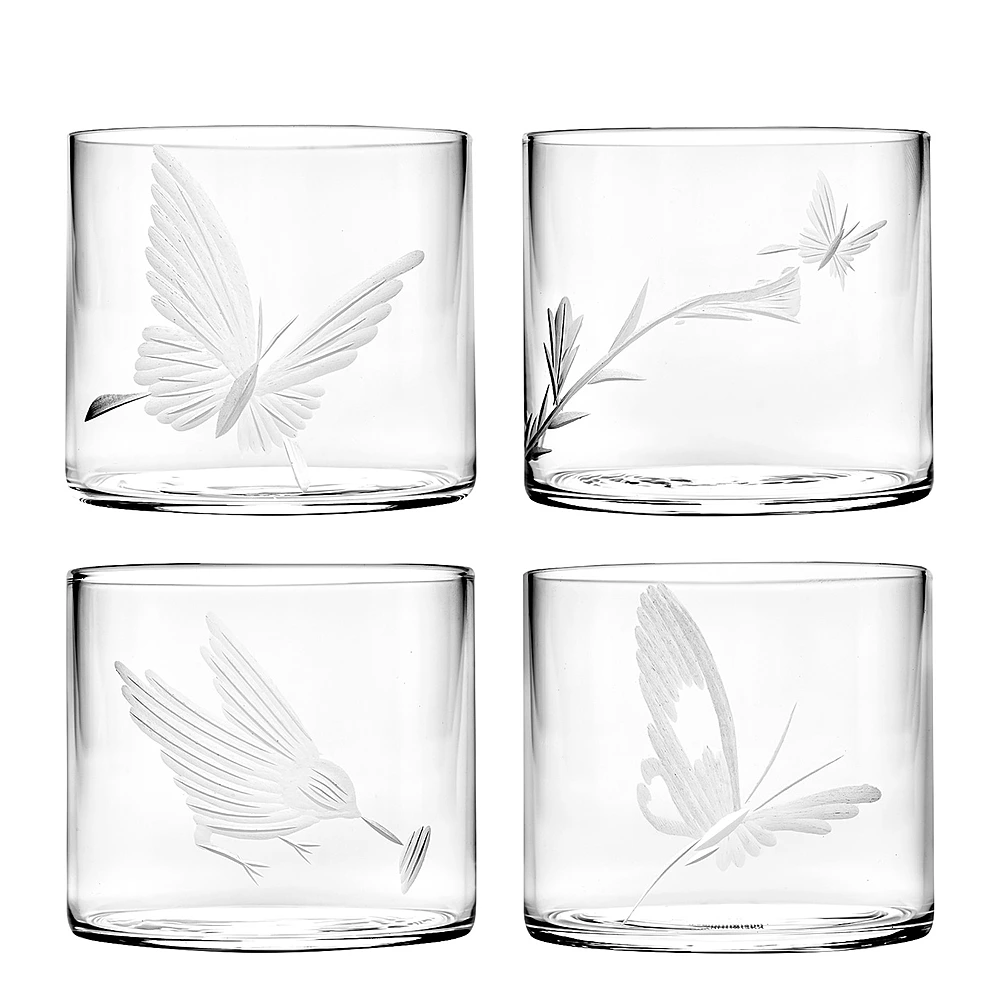 Набор из 4 стаканов для воды Unity Glassware от Serax
