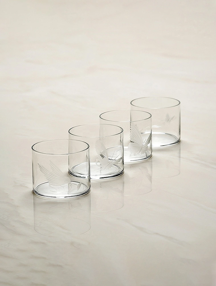 Набор из 4 стопок Unity Glassware от Serax
