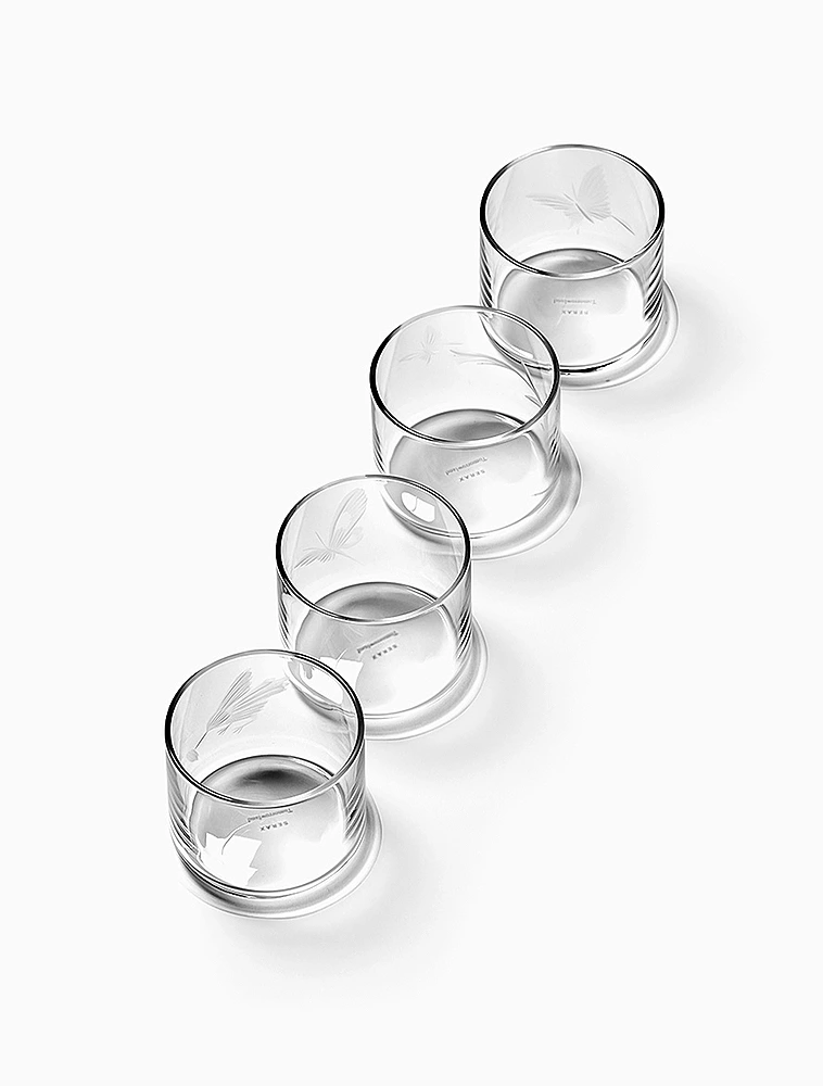 Набор из 4 стопок Unity Glassware от Serax