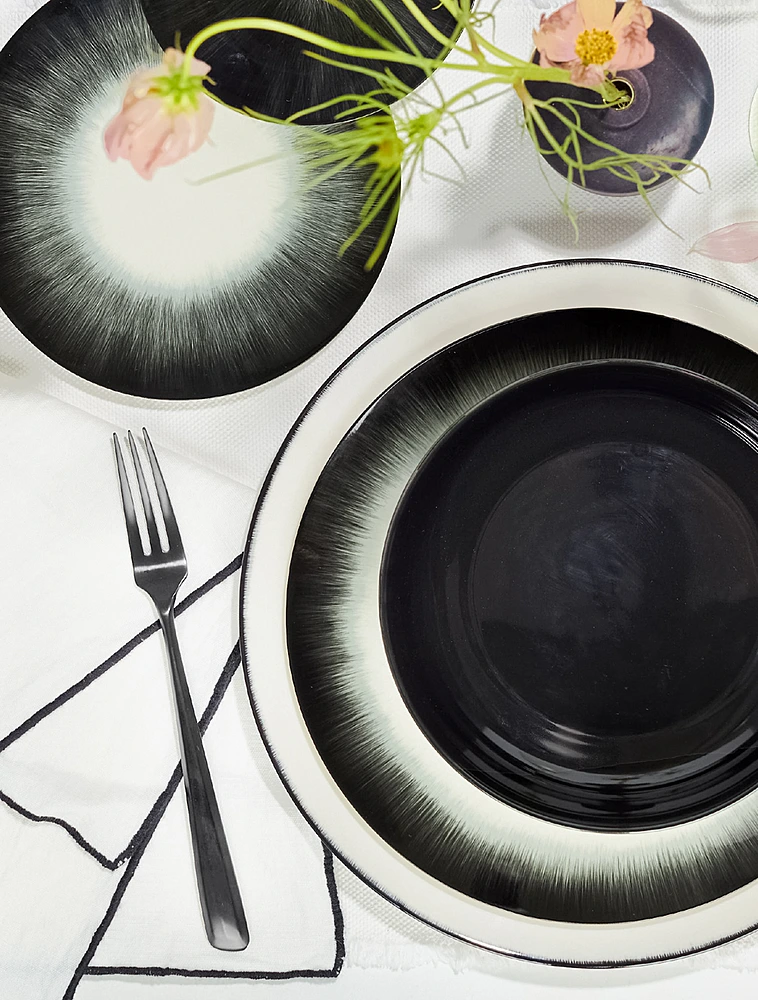Набор столовых приборов Zoe Anthracite на 6 персон, 24 пр. от Serax