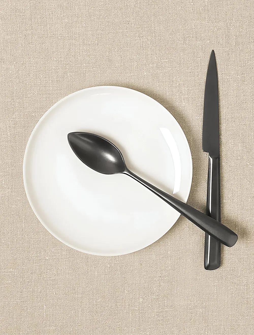 Набор столовых приборов Zoe Anthracite на 6 персон, 24 пр.