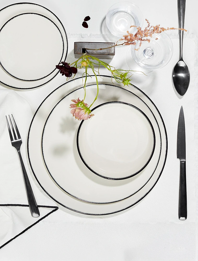 Набор столовых приборов Zoe Anthracite на 6 персон, 24 пр. от Serax