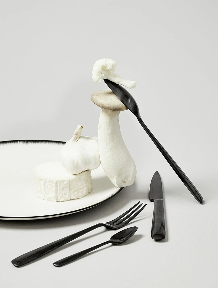 Набор столовых приборов Zoe Black на 6 персон, 24 пр. от Serax