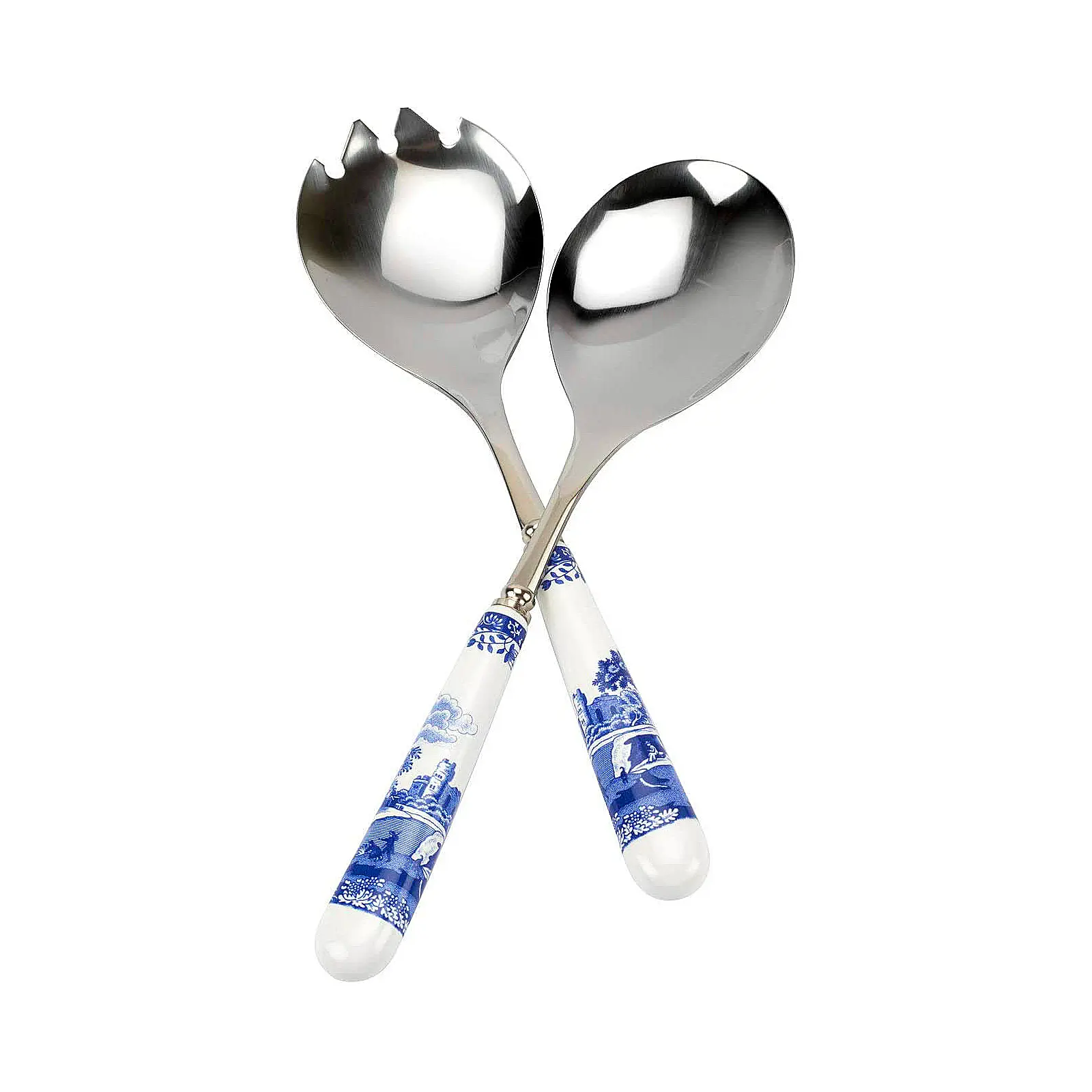 Набор из 2 сервировочных приборов Blue Italian, 25 см