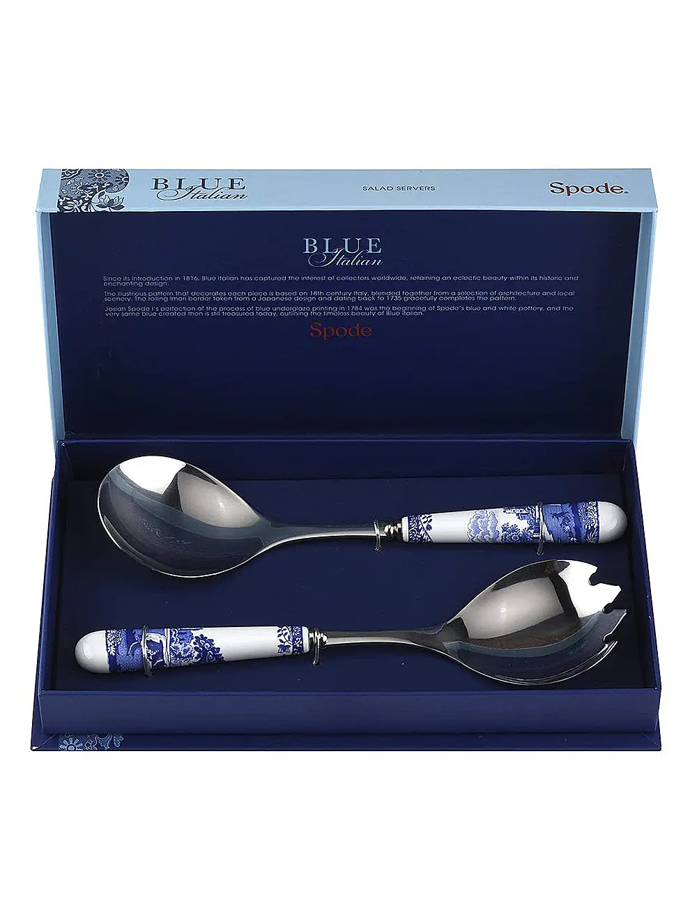 Набор из 2 сервировочных приборов Blue Italian, 25 см