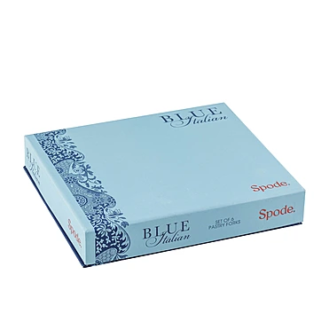 Набор из 6 десертных вилок Blue Italian, 15,5 см