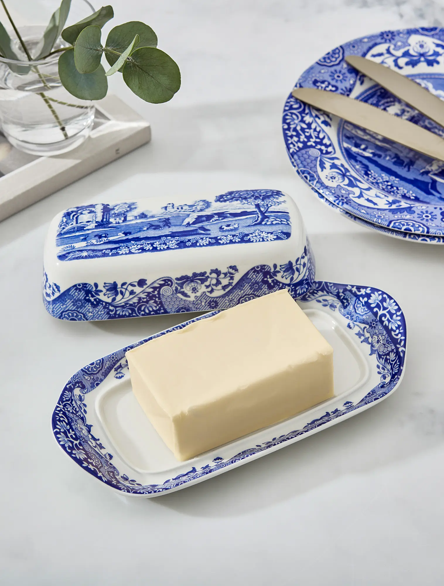 Масленка Blue Italian, 20 см