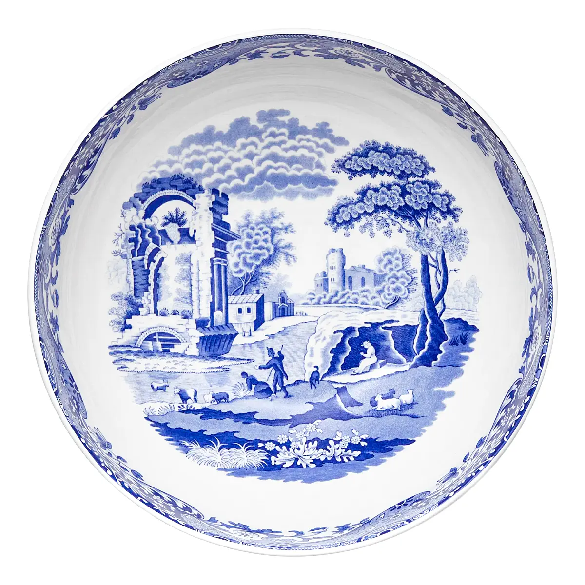 Сервировочный салатник Blue Italian, 27,5 см