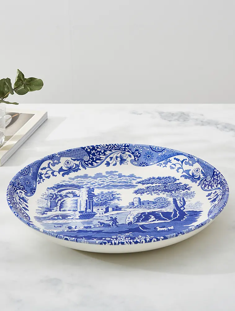 Глубокое блюдо Blue Italian, 30 см от Spode