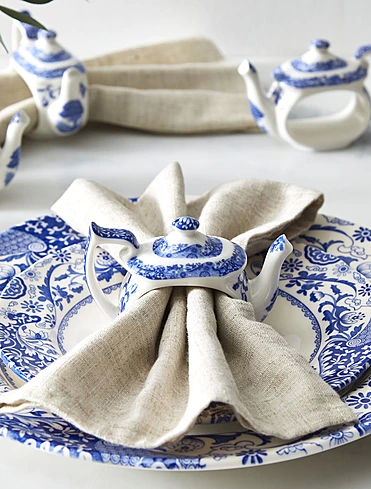 Набор из 4 колец для салфеток Blue Italian