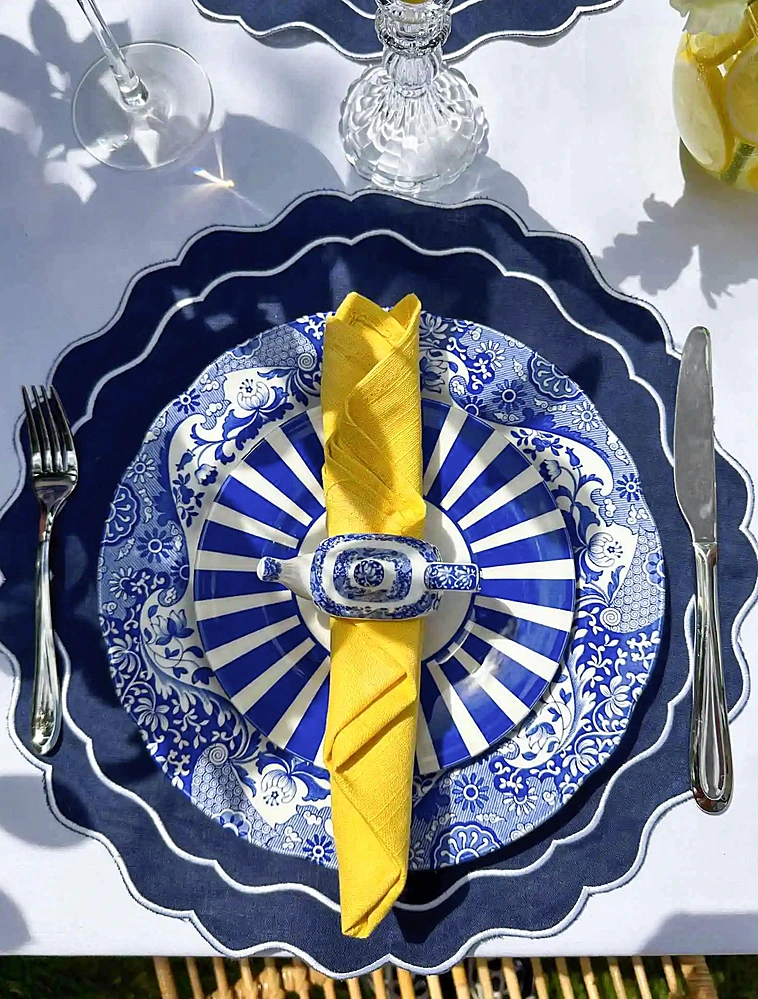 Набор из 4 колец для салфеток Blue Italian от Spode