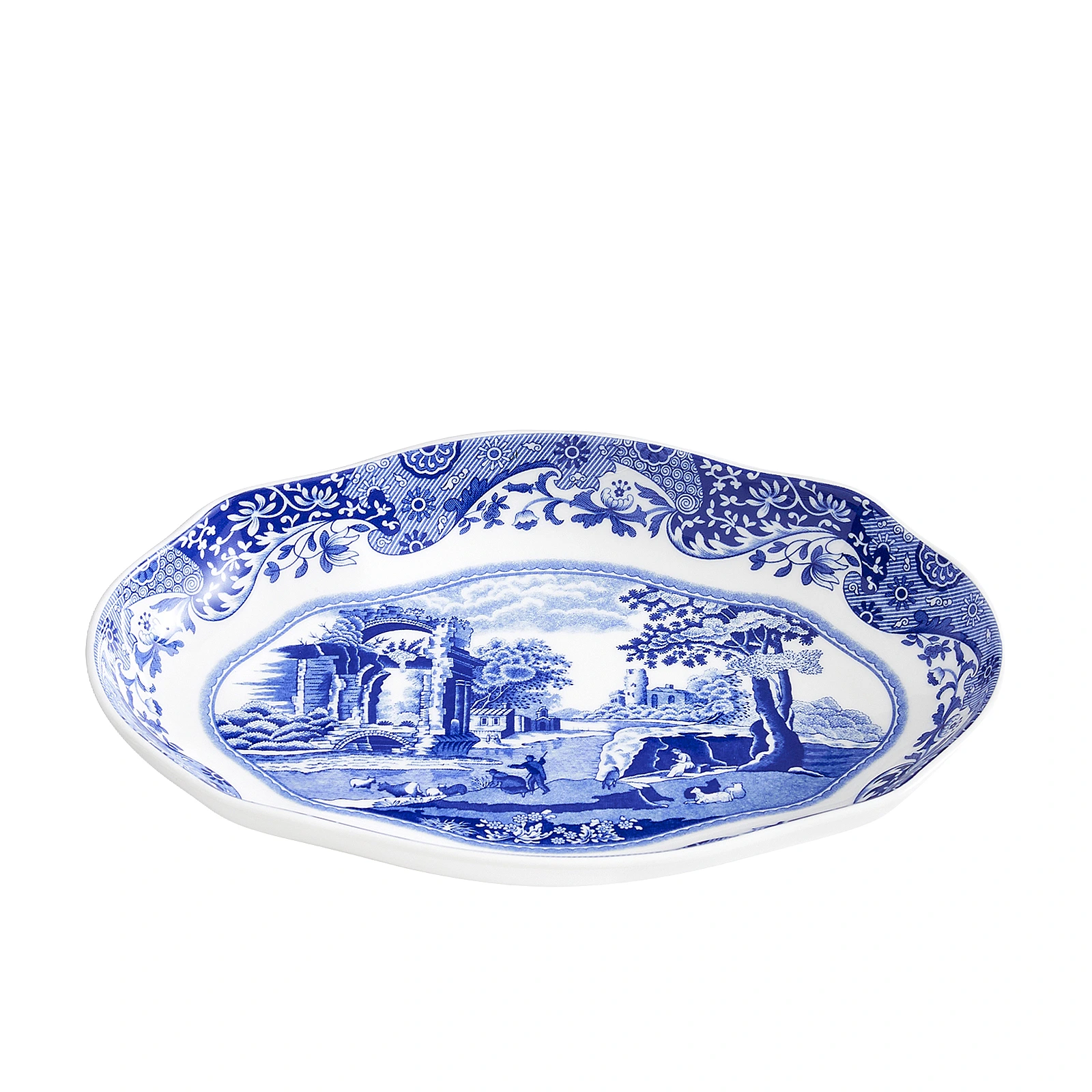 Глубокое блюдо Blue Italian, 22 см