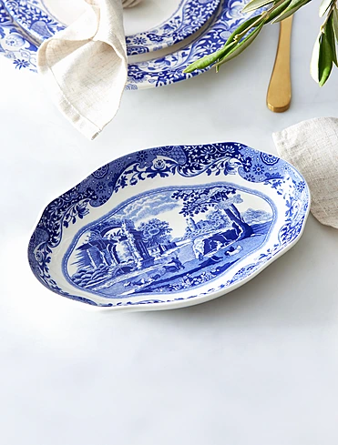 Глубокое блюдо Blue Italian, 22 см